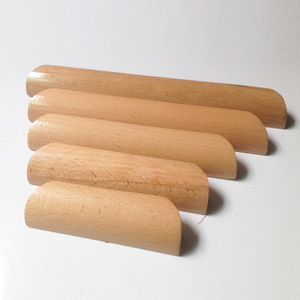 Poignées de meubles en bois personnalisées JAYA, directement de l'usine, poignées de tiroir modernes pour cuisine, armoire, chambre, portes de meubles, OEM - Product Image 3
