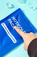 Pack de glace en gel réutilisable Baolun 23*13cm sac de glace en gros bleu soulager la douleur COMPRESSE CHAUDE ET FROIDE