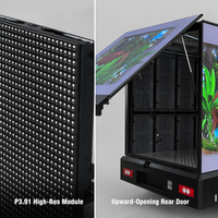 Nouveau modèle 2026 : Camion publicitaire mobile LED 3D à vision directe, Camion scène mobile LED à vendre