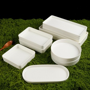 Plato Especial de Guarnición para Restaurante Mountain Breeze Hot Pot, Plato Rectangular de Carne de Res Frescamente Cortada para Hot Pot - Product Image 1