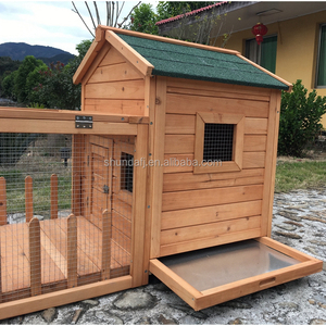 SDR025 Hot Sale Removable Wooden <b>Pet</b> House Animal Rabbit Hutch Outdoor Hideout - Product Image 3