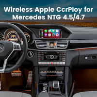 Modul Antarmuka CarPlay Nirkabel Multimedia Mobil untuk Mercedes Benz NTG 4.5 Android Auto dengan Mirror Link