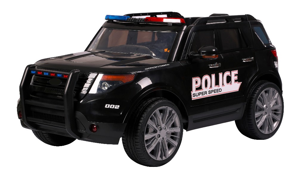 Coche De Policía Con Luces Y Sonido – Puertas Automáticas Y Giro De 360°, Regalo Para Niños De 3 A 6 Años