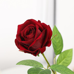 Bouquet de roses artificielles en soie, fleurs de haute simulation de 30 cm à 100 cm, décorations pour mariage et Saint-Valentin - Product Image 3