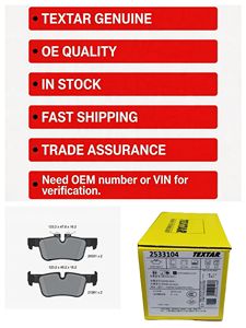 Genuine Texter Brake <strong>Pads</strong> Fast Shipping for <strong>BMW</strong> 1 Series 2 Series <strong>X1</strong> MINI 2533104 - Product Image 1