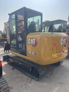 Excavadora Caterpillar Cat 305.5E2 Original de Japón con Certificación CE, Miniexcavadora Hidráulica de 5.5T con Accesorio de Barrena Cummins - Product Image 2
