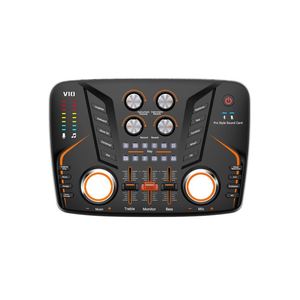 Demao-Mezclador de Audio profesional, 4 canales, tarjeta de sonido estéreo, sistema de consola, USB, BT, <span class=keywords><strong>FX</strong></span>, procesador de señal de Audio Digital con efecto - Product Image 1