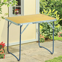 Tragbarer leichter MDF Bistro tisch für das Essen im Freien Moderne Klapp terrasse Garden Beach Picknick Camping Courtyard Hotel Verwendung