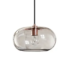 <span class=keywords><strong>Berserk</strong></span> Creative Glass Ball Chandelier Lámpara colgante para sala de estar Glass Chandelier - Product Image 1