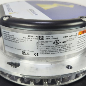 ZIEHL-ABEGG RH56V-ZIK.DG.1R 116197 380-480V 50HZ 60HZ 1.50KW 2.6-2.1A 1230RPM Centrifugal <b>Fan</b> For Power and Energy Industry - Product Image 4