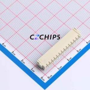 WAFER-XH2.54-14PWB Wire-to-Board Pin Header SMD,P=2.5mm,Horizontal Mount Connector 1x14P 2.5mm Horizontal Mount XH - Product Image 2