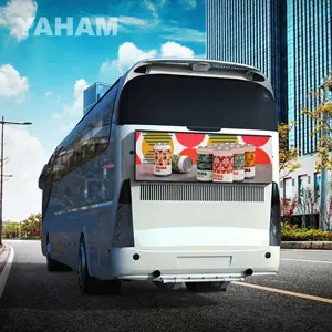 デジタルサイネージとバスカー広告用LEDディスプレイサインバス広告スクリーンGPSフルカラー都市モバイル広告ホット販売