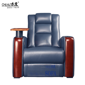 Sièges de Cinéma <span class=keywords><strong>maison</strong></span> réglable inclinable électrique USB Charge cinéma canapé <span class=keywords><strong>fauteuil</strong></span> avec plateau de table pivotant - Product Image 2