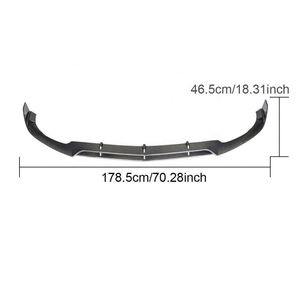 W205 Clase C <span class=keywords><strong>B</strong></span> estilo fibra de carbono coche labio delantero para Mercedes Benz W205 C63 AMG sedán 4-puerta 2015-2018 - Product Image 6