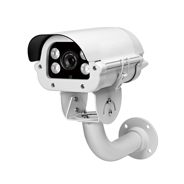 VCA Waterproof Ip66 5 Megapixel License Plate Backup Camera Ip with 4PCS White LEDs 70-80M IR Distance