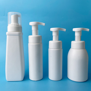 Botellas de espuma plástica con bomba para limpiador facial y dispensador de jabón líquido de 100 ml, 200 ml, 300 ml, personalizables con impresión de logotipo. - Product Image 1