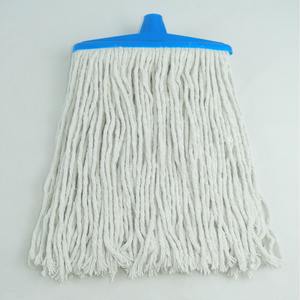 Têtes de vadrouille en plastique avec fil de <span class=keywords><strong>coton</strong></span>, longues bandes et poteaux en <span class=keywords><strong>bois</strong></span> pour le nettoyage des sols, vente en gros - Product Image 1