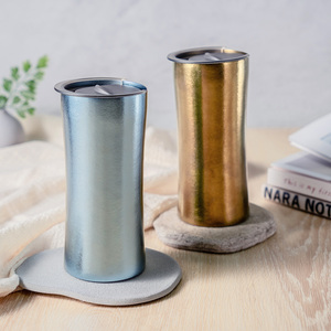 Titanium Genesis Series <b>Cup</b> <b>Set</b> 2 Pack 390ml Double Wall <b>Cups</b> For Gift Coffee Mugs Insulated Lightweight Portable - Product Image 6