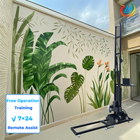 Impresión de Pared 3D, Robot, Máquina de Impresión de Tinta, Impresión Vertical para Murales de Pared