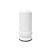Filtre de remplacement en céramique et charbon actif fritté pour robinet de cuisine, filtre à eau manuel haute efficacité facile à utiliser