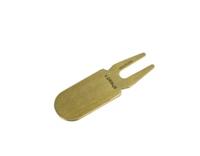 Nouvel outil de réparation de clubs de golf en alliage de zinc électroplaqué style antique avec technique de marquage, design sportif durable
