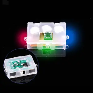 Barato mini linterna para niños zapatos suela 3 color RGB led de luz de zapatos