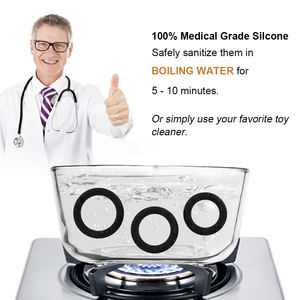 Sexbay meistverkaufter cockring Medical Silikonverschluss cockring L/M/S Größe, Spermien spermierend nachhaltig größer große Größe, kann angepasst werden - Product Image 3