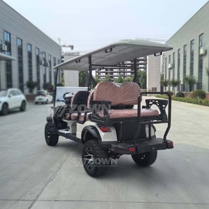 Carrito de Golf Eléctrico de Litio de Alto Rendimiento, Buggy de Golf de 4 Plazas con Parabrisas para Club de Campo - Product Image 2