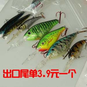 Señuelo de Pesca Artificial de Plástico para Lubina, Señuelo de Agua Dulce YJ-L-112 Weihai Printed - Product Image 1