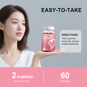 Gummies de glutathion Source Factory 60 pièces, <span class=keywords><strong>collagène</strong></span> <span class=keywords><strong>marin</strong></span>, vitamines, blanchiment et éclaircissement de la peau, cheveux, ongles, os, complément alimentaire - Product Image 5