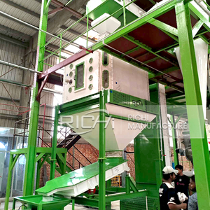 Richi SINH KHỐI PELLET máy dây chuyền sản xuất tùy chỉnh 8-10t/h gỗ rơm trấu cỏ PELLET dây chuyền sản xuất - Product Image 6