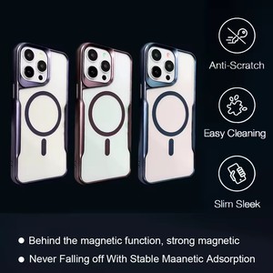 Funda magnética de hoja anticaída para casa de teléfono móvil de alta calidad para <span class=keywords><strong>Iphone</strong></span> 16, funda trasera de carga inalámbrica para <span class=keywords><strong>Iphone</strong></span> 14 15 16 pro - Product Image 6