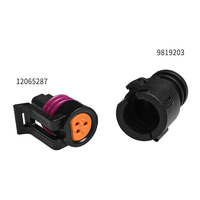 3 pines GM TPS posición del acelerador sellado Auto hembra Sensor eléctrico coche conector Conector de cableado 12065287