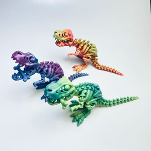 Dragón Serpiente Impreso en <span class=keywords><strong>3D</strong></span> de 30 cm Personalizable con Huevo, Modelo de Juguete Infantil, Dragón Impreso en <span class=keywords><strong>3D</strong></span> de 15/18/25 cm, Tiranosaurio Rex - Product Image 6