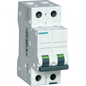 Disjoncteur miniature 32A 230V Type C 2 modules, montage modulaire, protection électrique - Product Image 1