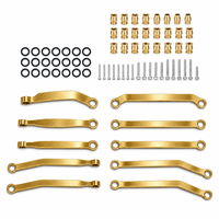 Brass High Clearance Chassis Links Set 1/30 RC Crawler Adding Weight to Lower Center of Gravity, Upgrade Replacement Parts