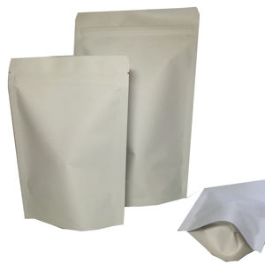 Bolsa de embalaje de té Kraft sellable con calor personalizada, bolsa de papel de almacenamiento de impresión con cremallera de plástico para <span class=keywords><strong>café</strong></span> - Product Image 3