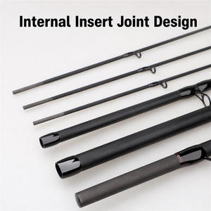 Lake River Fishing Carbon <strong>Feeder</strong> <strong>Rod</strong> 3.6m 3.9m with 3 Interchangeable H M L Solid Tips Spinning <strong>Rod</strong> <strong>Feeder</strong> <strong>Rod</strong> for <strong>Carp</strong> - Product Image 4