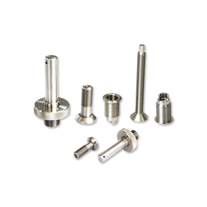 Ejes torneados CNC de precisión Mecanizado personalizado de aluminio/acero inoxidable - Product Image 2