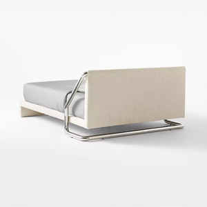 Hiện Đại Anh Thiết Kế Bền Greenvision Sang Trọng Bọc Dễ Thương Siêu Vua Kích Thước Giường Với Khung Kim Loại Cho Căn Hộ - Product Image 4