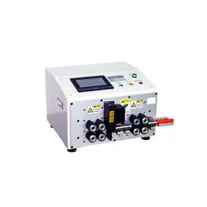 Factory price wire cutting 0.1-10mm micro coaxial rotary screen ffc cable stripping machine