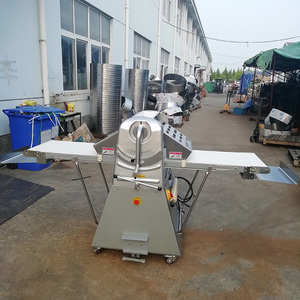 <span class=keywords><strong>Machine</strong></span> <span class=keywords><strong>à</strong></span> rouler la pâte électrique commerciale en acier inoxydable, automatique, pour boulangerie, pizza, pâtisserie, pain, pâtes, épaisseur réglable - Product Image 6