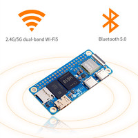 Orange Pi Zero 2W Quad-Core Cortex-A53 1,5 GHz SBC 1-4 Go LPDDR4 Wi-Fi5 BT5.0 Mini pour 4K60 Ubuntu Debian Android