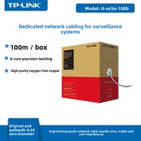 Câble réseau TP-LINK TL-EC5e-100A/305A Catégorie 5e non blindé en cuivre sans oxygène à paires torsadées 100m / 305m