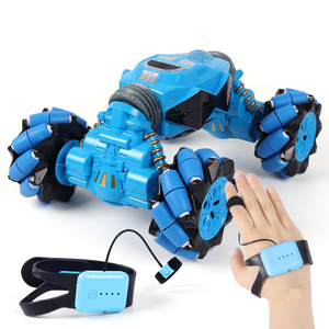 Produit de jouet pour enfant Voitures télécommandées à double face avec musci et lumière Geste de la main Drift RC Stunt Car pour enfants - Product Image 1
