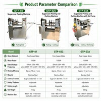 Industriële suikerrietenschilmachine 1500W Automatische rietschiller voor fruitwinkels en drankenwinkels
