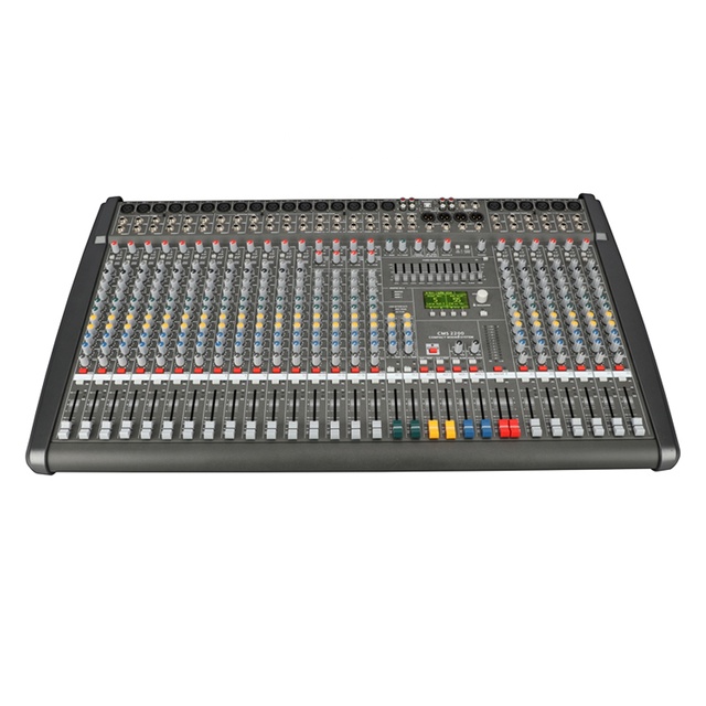 Cms2200-3 Mixer 22 Channel Series Function Mixing DSP Effects Stage Controller With USB Dj Mixer