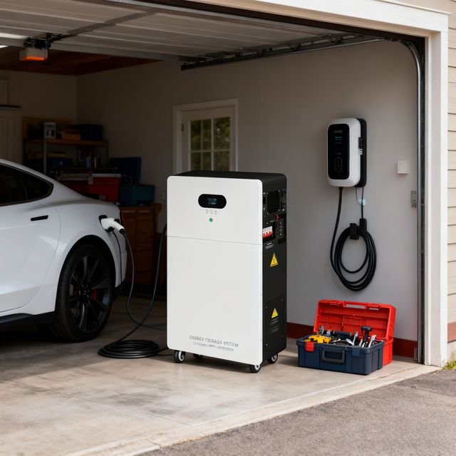 15kWh LiFePO4 Battery 300Ah + 30kWh Battery with Inverter Integrated for Off Grid Solar Energy Storage System