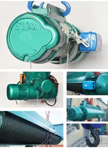 Customized 2 Ton 10 Ton Anti Explosion Travelling Electric Wire Rope Hoist 20 Ton For Sale