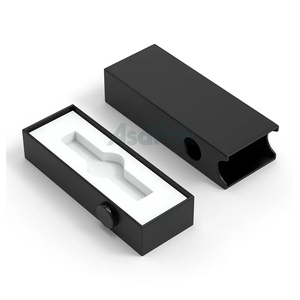 Custom Logo Square Box Child Resistant Food Grade <b>Material</b> 0.5ml 1ml Cartridge <b>Packaging</b> Eco-Friendly - Product Image 1